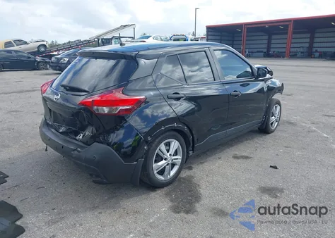2020 Nissan Kicks S Xtronic Cvt z USA, uszkodzony, nr VIN 3N1CP5BV7LL556881